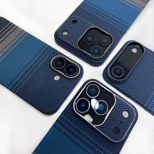 Generic Coque en fibre de carbone compatible à iPhone 15pro - image 2