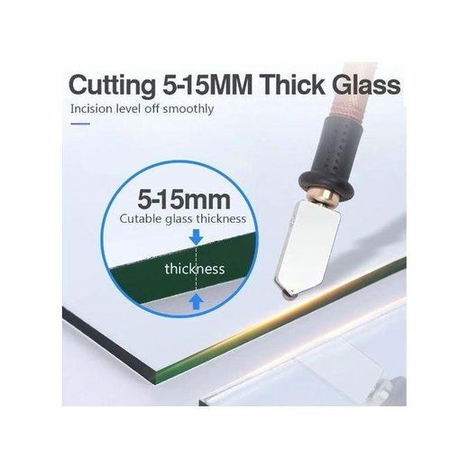 Generic Coupe-Vitre Diamond Stylo à main Coupeuse Pour Vitre, Miroir, Ceramic - image 3