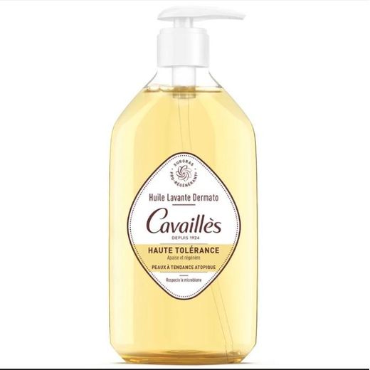 ROGER CAVAILLES DERMATO - Huile Lavante Haute Tolérance - Peaux à Tendance Atopique - Visage et Corps, 500ml