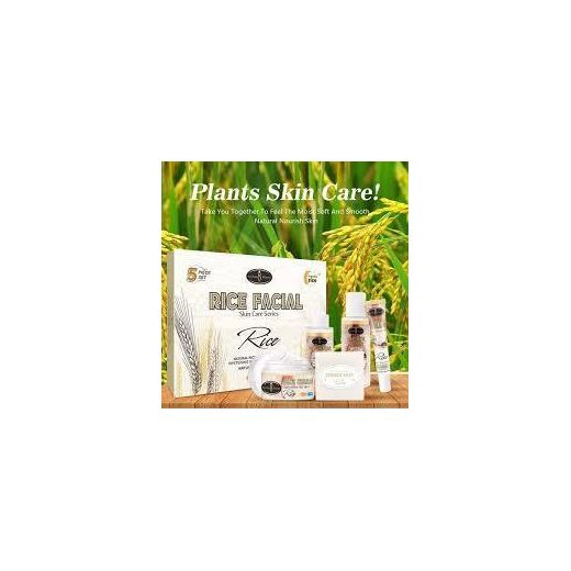 Aichun Beauty Coffret Soin Visage au Riz (5 Pièces) / BLANC - image 3