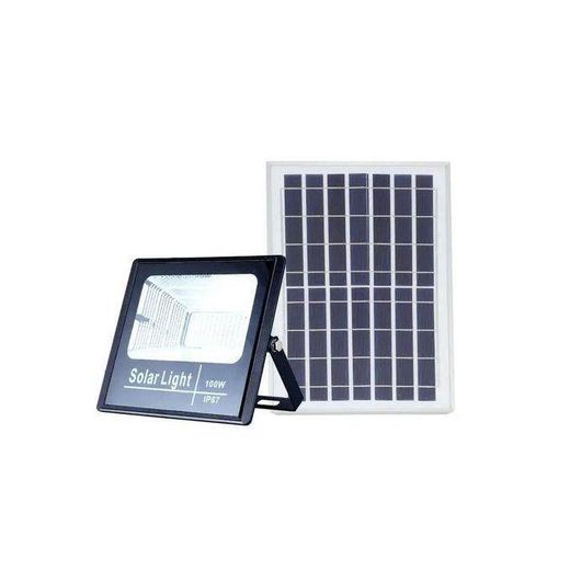 Generic Très Puissant Projecteur Solaire Avec Commande HD 500W - image 3