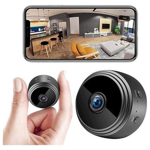 Generic Mini Camera A9 Espion Cachee Enregistreur,Full HD 1080P Micro Caméra WiFi