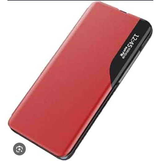 Xiaomi Etui A Rabat Compatible Redmi Note 14 Pro Plus Avec Antichocs- rouge