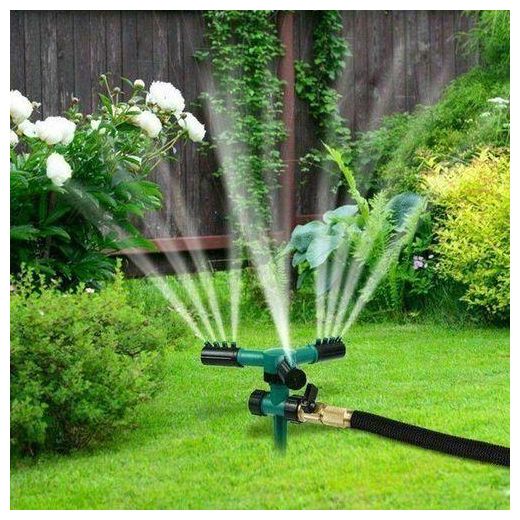 Generic Arroseur De Pelouse De Jardin Et Utile Pulverisateur D'arrosage Rotatif - image 3