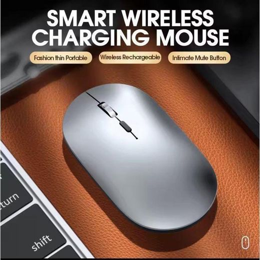 Generic Souris De Bureau Sans Fil X2, avec tapis de souris graduit - image 3