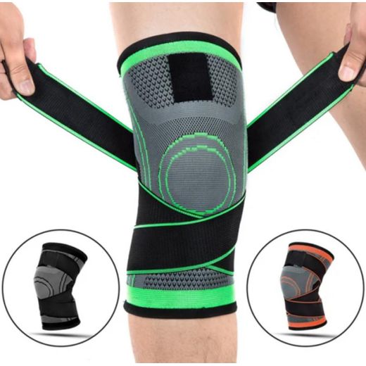 Generic Genouillère de Compression Sportive 3D - Protection Rotulienne & Sangles de Maintien Ajustables - image 3