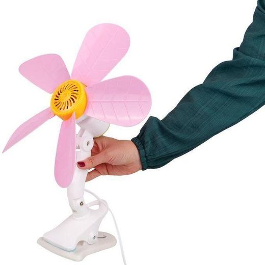 Generic Mini ventilateur électrique de bureau à pince murale BH - image 3