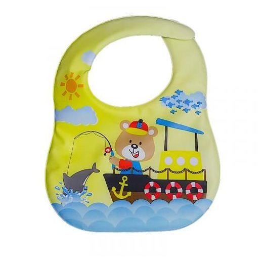 Generic Bavoir Imperméable Enfant Nettoyage Facile - image 3