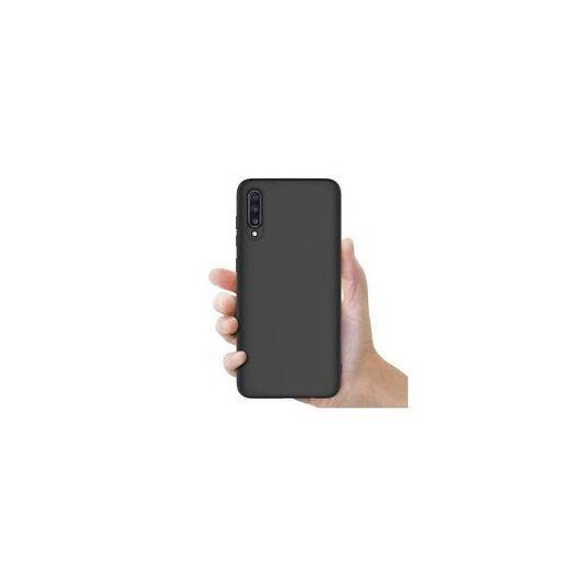 Coque En Silicone Compatible Pour Samsung Galaxy A70 Avec Antichoc - NOIR