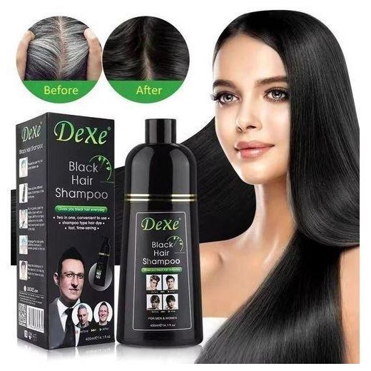 Gn Shampoing Colorant Noir + solution anti calvitie