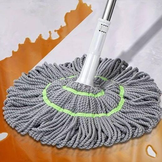 Chic Balai à Eau Auto-torsadé Pour La Maison, Balai Rotatif, Double Usage Sec Et Humide