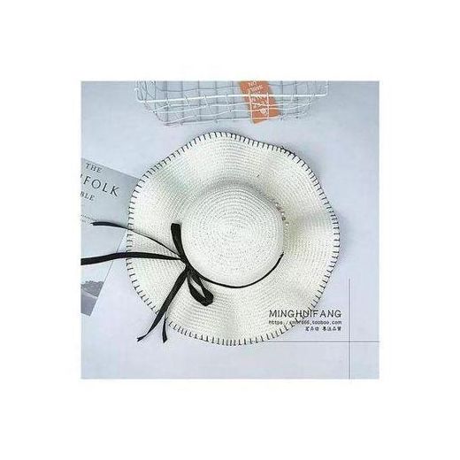 Partagez ce produit    Chapeau De Soleil Et De Plage - Blanc