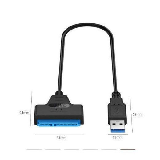 Generic Adaptateur USB 3.0 Vers Disques Durs SSD SATA 2,5" - Câble Adaptateur USB Vers SATA - image 4