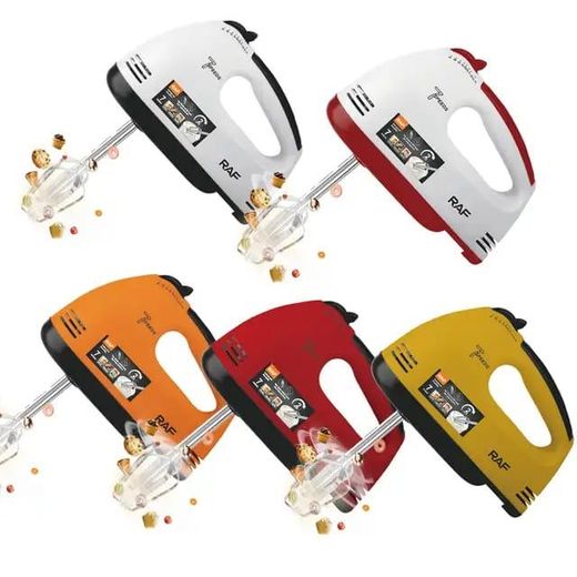 Generic Batteur à main électrique 260w 7 fichiers vitesse double tige - image 3