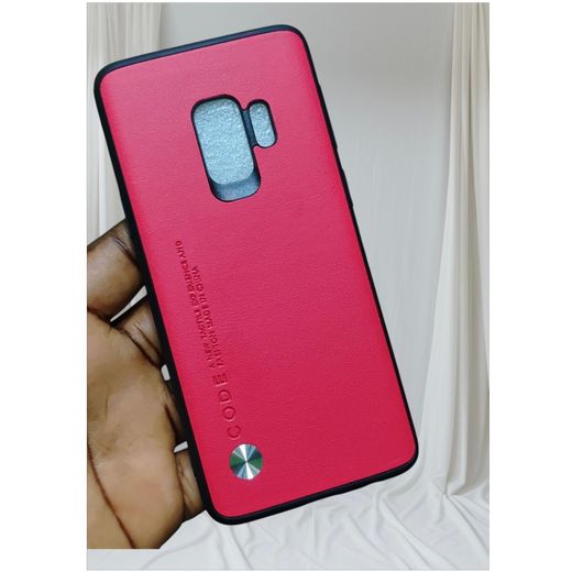 Coque Samsung S9 rouge cod