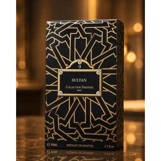 Eau de parfum Sultan 9 50ml- Parfum Oriental Mixte aux notes Fruité & Gourmande.