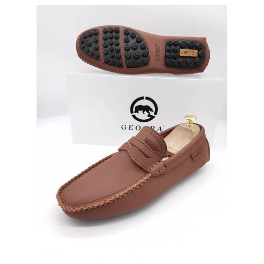 Geogra Baladeuse Simili Cuir  / Marron