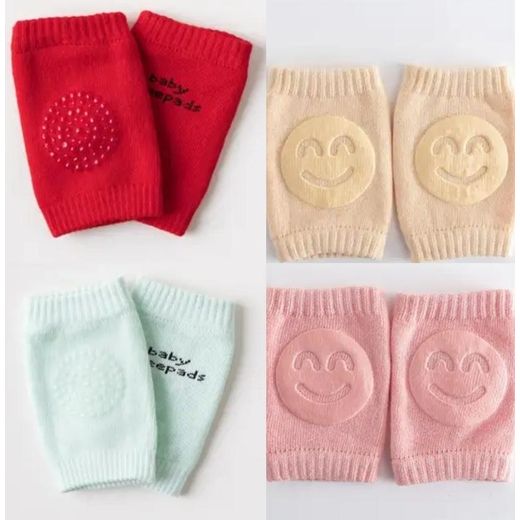 Fashion 4paires Chaussons Protèges Genoux Pour Bb Fille Qui Fait 4 Pattes