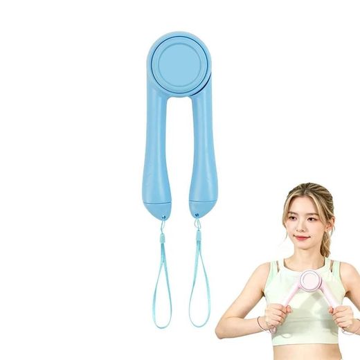 Generic Arm Trainer Intelligent avec Compteur LCD - Pince de Musculation Bras, Poitrine et Dos - Rechargeable USB - Fitness Maison et Bureau