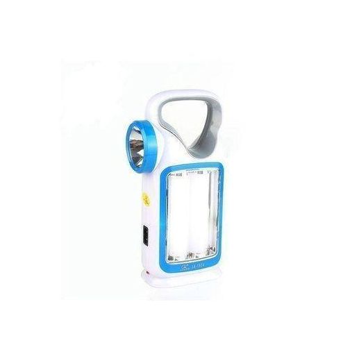 Lampe De Secours Solaire Rechargeable Et Portable Avec Torche, Panneau Solaire, Poignée, Voyant Lumineux