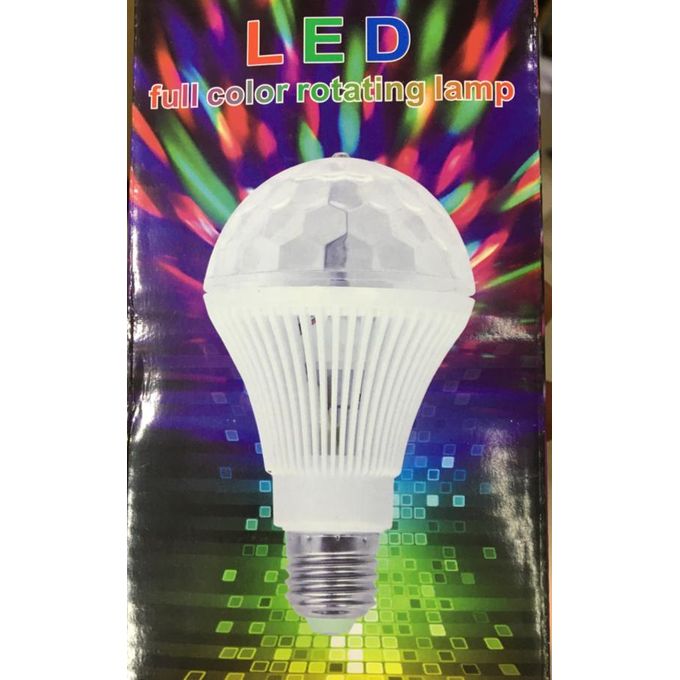 Generic Ampoule Disco De Projection Rotative Jeux De Lumière Multi Couleur  Led Pour Fête - Prix pas cher