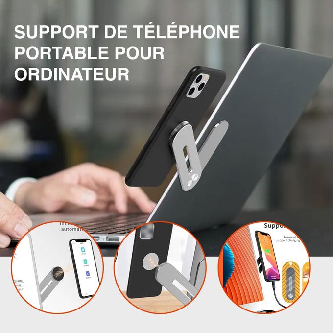 support de téléphone portable pour ordinateur