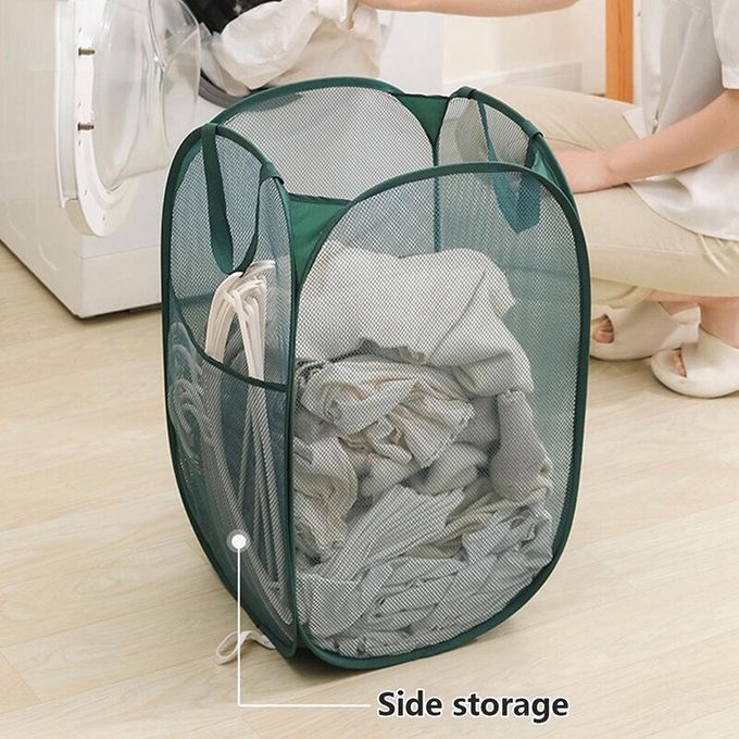 Garden Mile® Panier à linge pliable compact en plastique et silicone. Grand  panier pliable robuste pour votre linge sale. Panier de rangement soigné