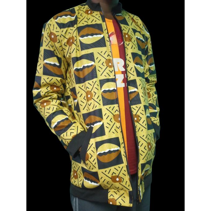 Blouson en pagne 2025