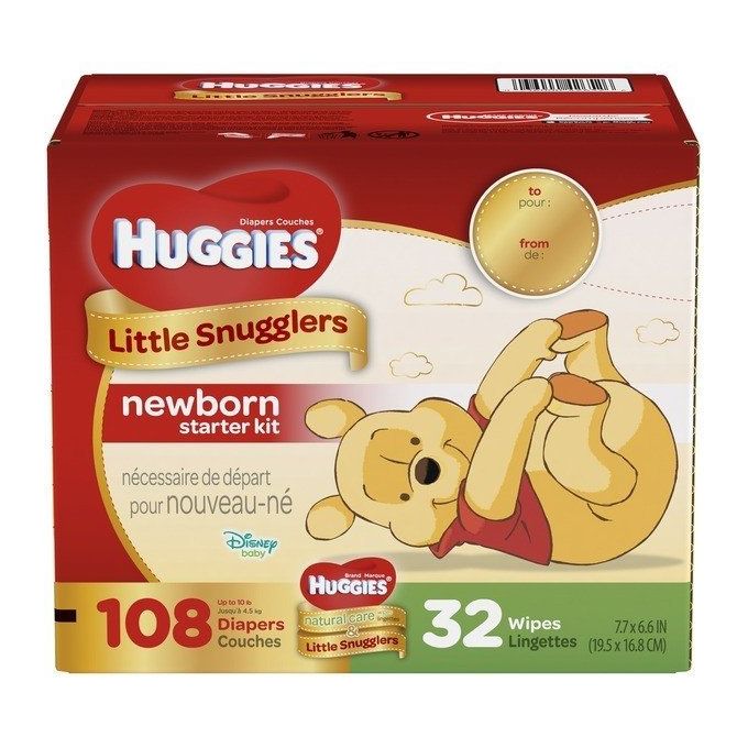 Huggies Carton Couches - Taille 1 - 216 Pcs - Prix pas cher