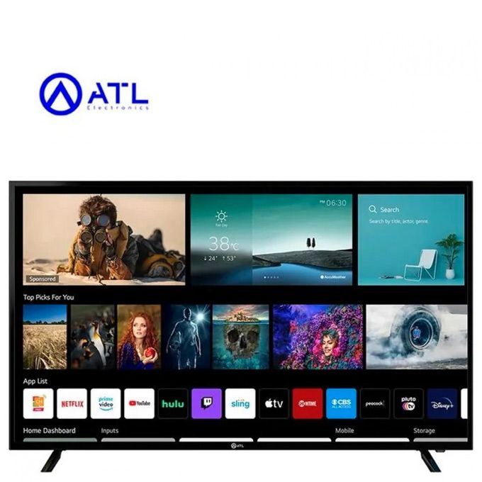product_image_name-ATL-Tv Led Atl 70" - Smart Tv - Android 12 - 4K Uhd - Frameless - Hdr 10 - Screencast - Bluetooth - Decodeur Integre/-1