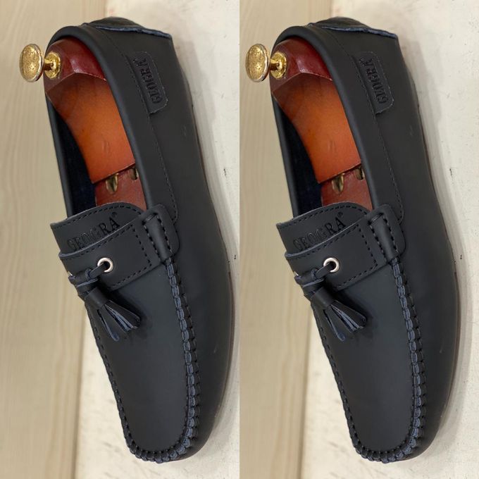 Geogra Tods Homme En Simili Cuir - Noir - Prix pas cher | Jumia CI