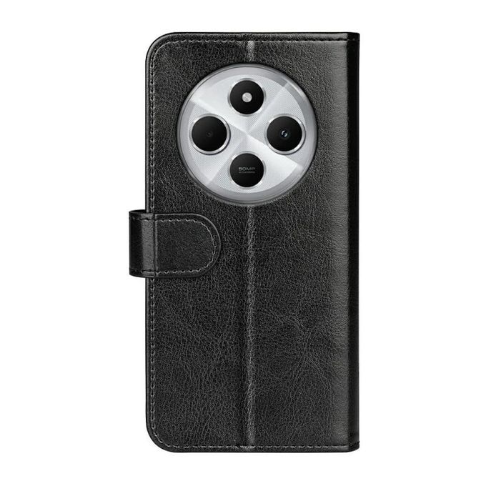RonRun Étui Portefeuille Pour Xiaomi 14 – Cuir PU Avec Porte-cartes, Béquille Et Fermeture Magnétique – Noir