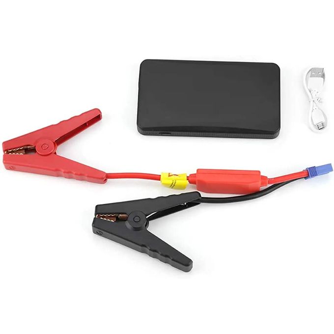 MINI Booster de Batterie Voiture Portable Jump Starter Démarreur 7200mAh  Pince