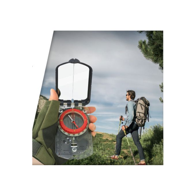 Mini Boussole Militaire Carte Échelle Souverain Camping En Plein Air  Randonnée À Vélo Boussole Plaque De Base Géologique Boussole Avec Lanière  Scout Du 2,17 €