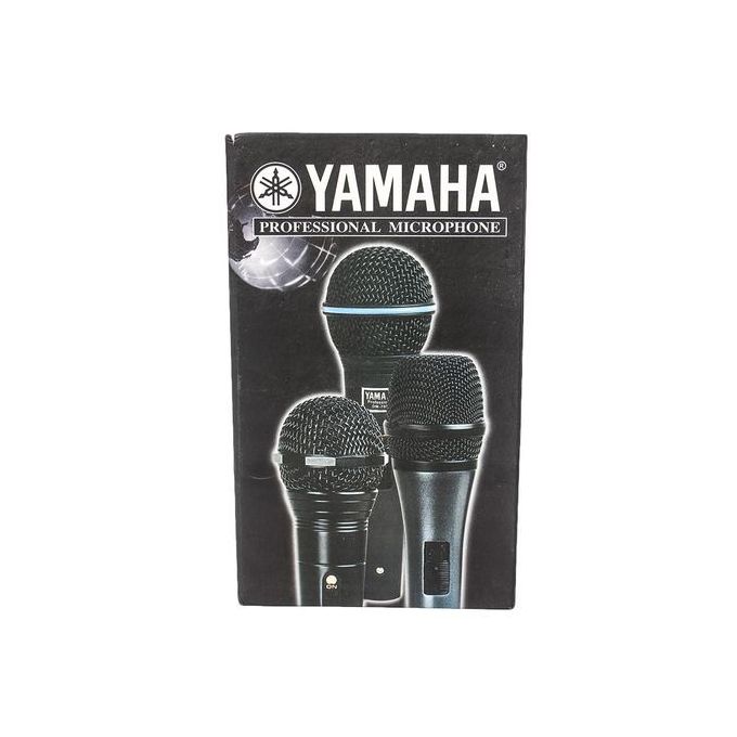 Yamaha Micro Yamaha Microphone Très Performant Et Resistant Avec Fil Noir -  Prix pas cher