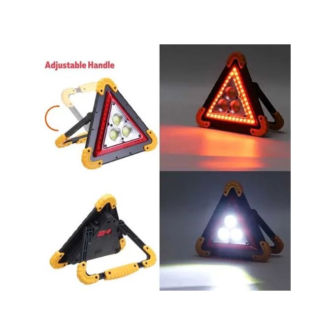 Triangle de signalisation à LED personnalisable