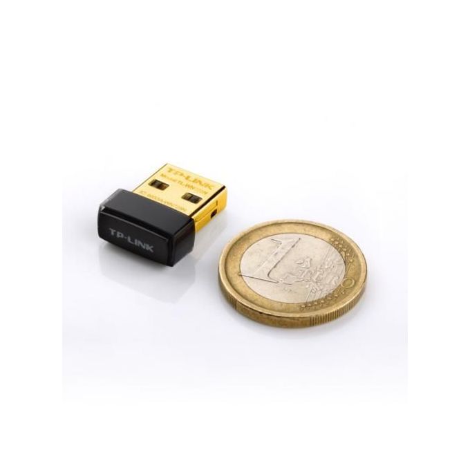 TP-Link Adaptateur Clé Wifi Nano USB Sans Fil TL-WN725N - Noir - Gixcor