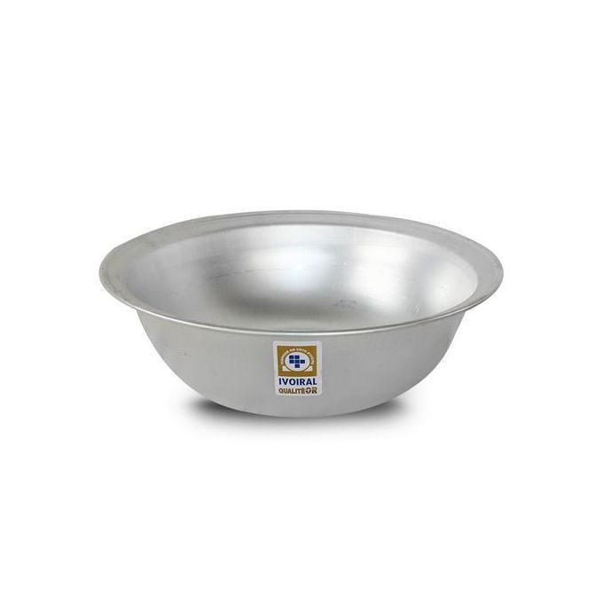 Ivoiral Grande Bassine En Aluminium 35 Litres - Argent - Prix pas