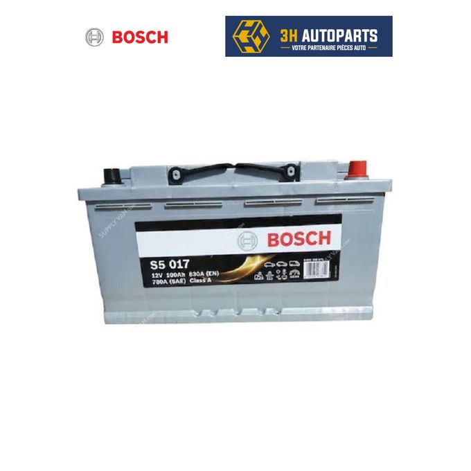 Bosch Batterie De Démarrage (Universel) SLI 12V 100AH 830A (Borne + à  Droite) - 0092S50170 + Garantie 06 Mois - Prix pas cher