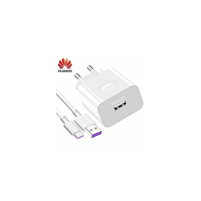 Huawei Chargeur 22.5W Ultra Rapide CABLE TYPE C Fournis Par Les