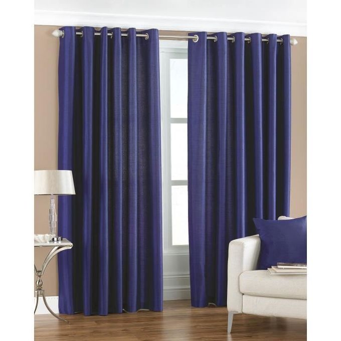 Generic Rideaux Voilage Prêt à Poser 140*280 Cm - Bleu ...