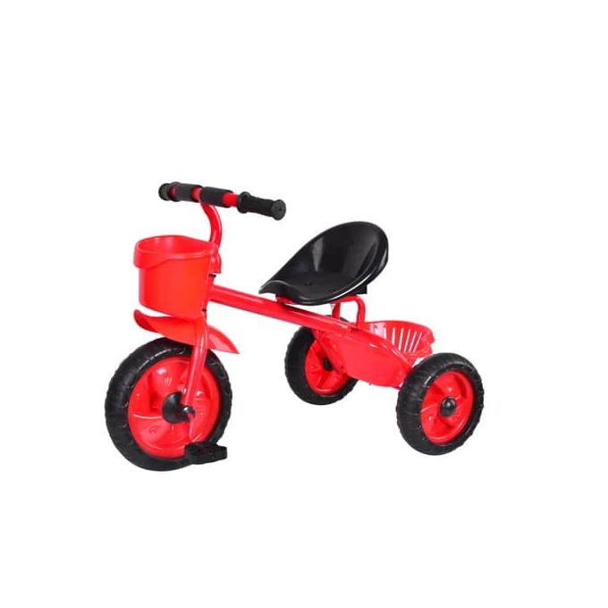 Vélo Tricycle Pour Enfant 2-6 ans Grand Modèle - Conception Tendance Rouge  et Noir MDD00182 - Sodishop