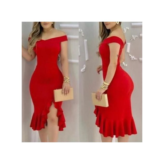 Fashion Robe Sexy De Soiree Rouge Prix pas cher Jumia CI