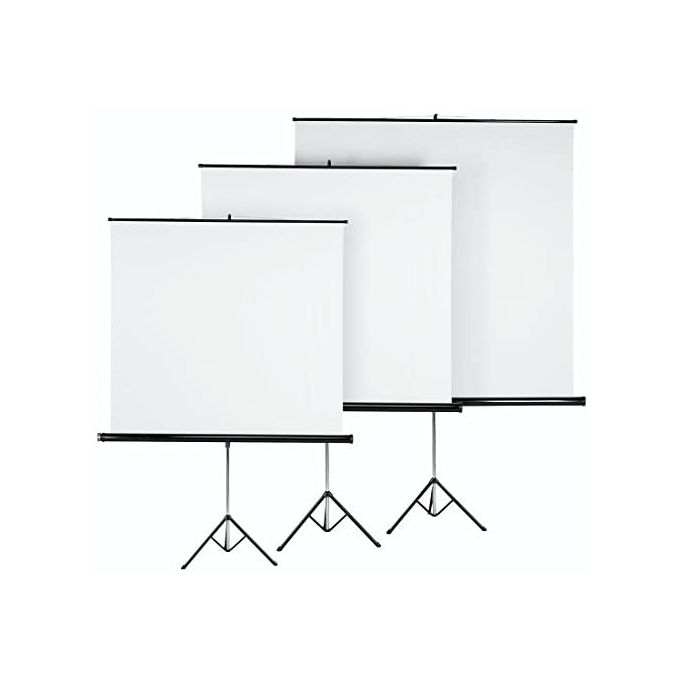 pvc de retroprojection en 2.40m-blanc crème M1 A LA COUPE