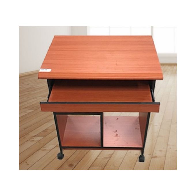 Generic Bureau D Ordinateur A Roulettes Avec Pose Clavier Et
