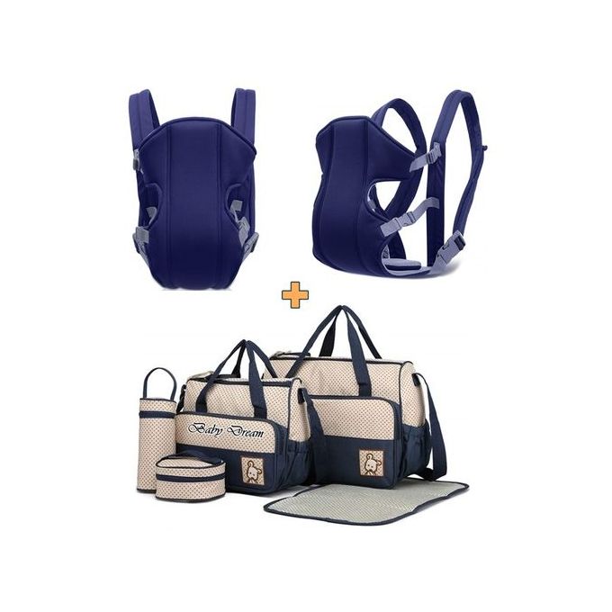 Generic Sac à Langer + Porte-Bébé (Kangourou) - Multicolore - Prix pas cher  | Jumia CI
