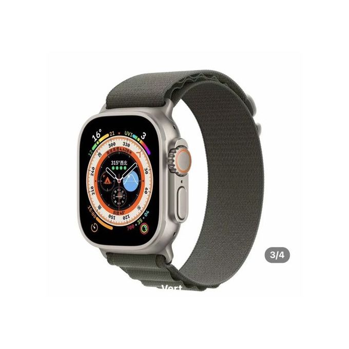 Generic Bracelet De Montre En Boucle Alpine En Nylon Apple Watch