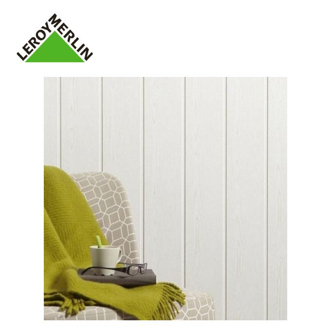 Leroy Merlin Lambris Mdf Revetu Frene Blanc L 260 X L 15 Cm Ep 8