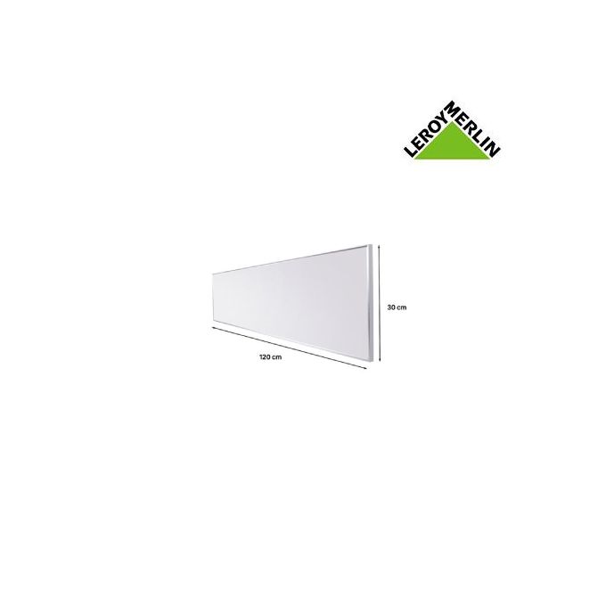 Leroy Merlin Panneau Dalle Led Ampoule Led 15w Fournie 120x30