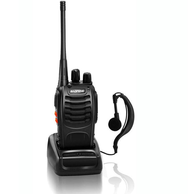 Generic Talkie Walkie - 400-470MHZ - Noir - Prix pas cher